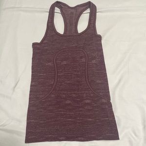 Maroon Lululemon tank top